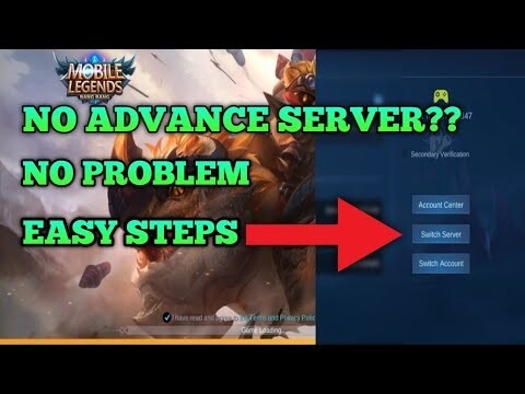 HOW TO ACCESS ADVANCE SERVER IN MOBILE LEGENDS (NEW UPDATE)