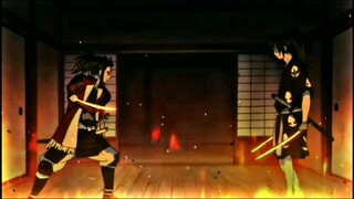 momen epic hyakkimaru dan adiknya