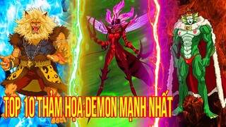 10 Quái Vật Cấp Độ DEMON Mạnh Nhất| ONE PUNCH MAN