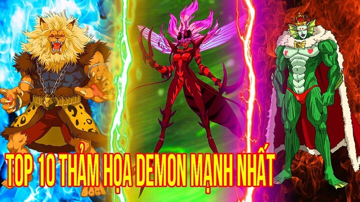 10 Quái Vật Cấp Độ DEMON Mạnh Nhất| ONE PUNCH MAN