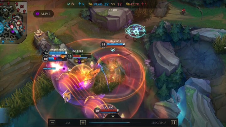 Shyvana pentakill highlights  #wildrift #kdamore 🀄🐲