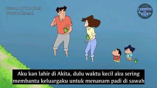 Crayon Shinchan - Pengalaman Saat Bercocok Tanam (Sub Indo)