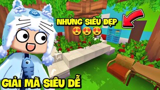 MEOWPEO THỬ THÁCH GIẢI MÃ MAP SIÊU DỄ NHƯNG SIÊU ĐẸP TRONG MINI WORLD * P1