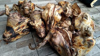 KRENGSENGAN KEPALA KAMBING PAK WI || 50 KEPALA LUDES SETIAP HARINYA - kuliner Surabaya