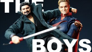 พี่น้อง! Mafex เสื้อคลุมสีดำ Picket Homelander Billy Butcher the boys unboxing รีวิว การแบ่งปันการปร