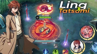 Ling Tatsumi Skin In Mobile Legends | Akame Ga Kill Skin To Mobile Legends (Fan Made)