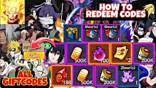 Ultimate Hokage Duel/Ninja Duel Legend All Giftcodes - How to Redeem Codes // Free Diamond, etc