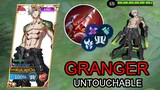 GRANGER Is Now Untouchable | Global #0 Grabger Build & New Emblem | MLBB