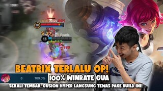 BEATRIX.. MM BARU INI TERLALU OP.. GUSION HYPER DI ONEHIT PAKE BUILD INI!!