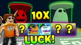 I HATCHED 5 SECRET PETS!!😳From Costume and Sinister Egg Roblox Bubblegum Simulator by Rumble Studios
