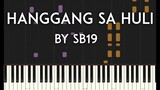 Hanggang sa Huli by SB19 Synthesia Piano Tutorial with sheet music