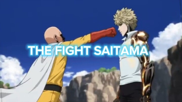 The fightt scenee SAITAMA