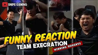 EPIC REACTION OF EXECRATION EVERYTIME THEY WON A MATCH! [MUST WATCH]