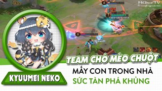 Onmyoji Arena | Kyuumei Neko dẫn đầu team chó mèo chuột, đánh tụt quần team bạn