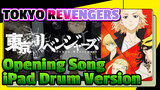 [iPad Drum Set] Tokyo Revenger Opening Song CryBaby By Official Hige Dandism Drum Version