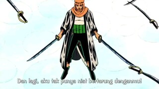 Cuma orang ini yang gak bisa dihadapi zoro.