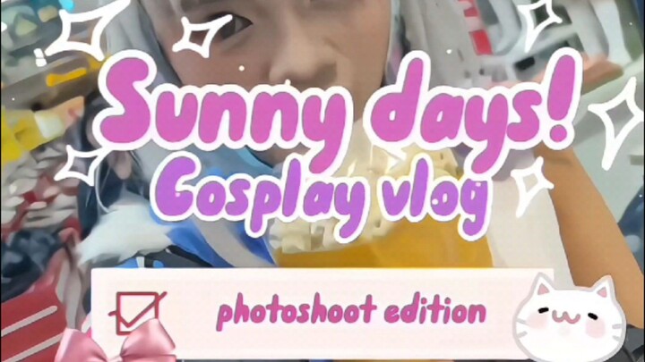 Cosplay Photoshoot Vlog!🐇🍰