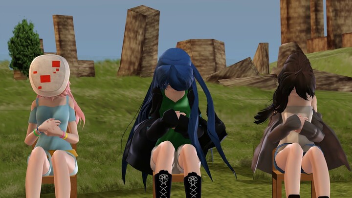 You Can't Hide From Us (MMD) [[[Flash Warning]]] +Models DL