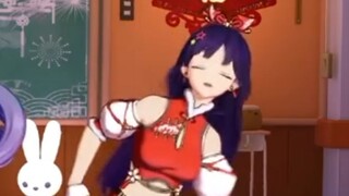 Xiaola was so anxious that her bangs were blown apart!