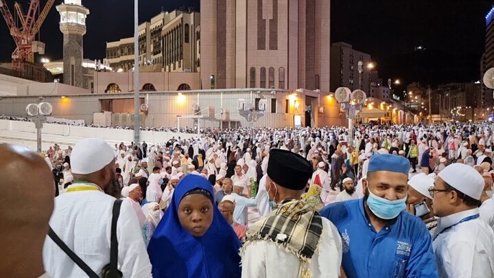 Selesai Haji Akbar Masjidil Haram Seperti Lautan Manusia