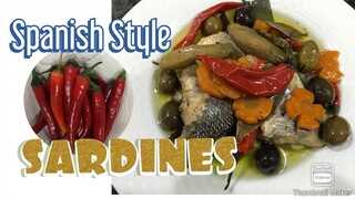 Spanish Style SARDINES in OLIVE OIL(How to cook)