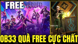 OB33 Garena Tặng Free 7 Gói Đồ BTS - Hé Lộ Tất Cả Quà Free Sự Kiện BTS Cực Khủng OB33 |Free Fire