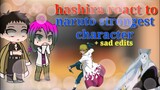 hashira react to ( NARUTO STRONGEST CHARACTER + SAD EDITS ) part 2🍥🍜