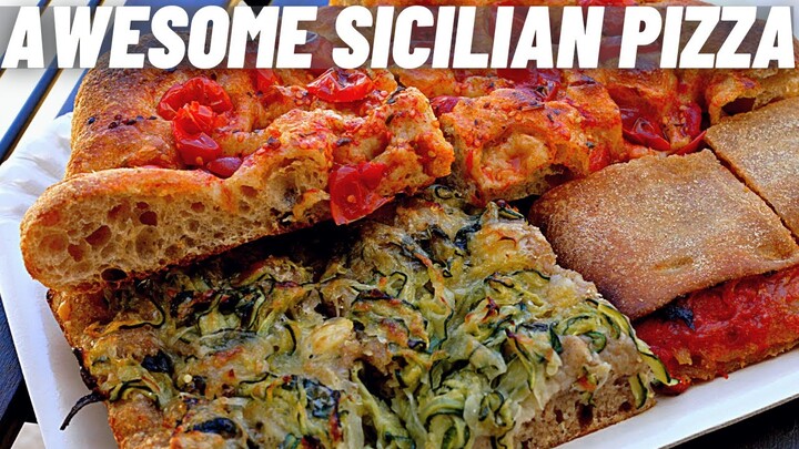 🇮🇹 Super random vlog on how we found some AMAZING SICILIAN PIZZA & BREAD in NOTO!