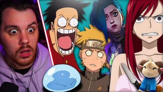 MASSIVE CHANNEL UPDATE! || Fairy Tail + Naruto + Arcane + One Piece + Slime REACTIONS + Rammy Dies