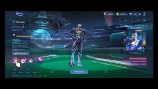 Bruno x Neymar jr , Skin Brunk terbaru Mobile legend