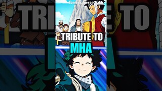 Oda Pays Tribute To My Hero Academia! #anime #onepiece #mha #luffy #shorts