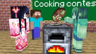 Monster School : Funny Cooking Fails Compilation - Minecraft Animation