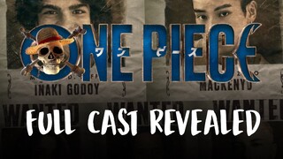 THE ONE PIECE LIVE ACTION FULL CAST REVEALED!