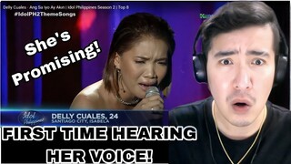 [FIRST TIME REACTION] Delly Cuales - Ang Sa Iyo Ay Akin | Idol Philippines Season 2 | Top 8