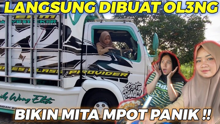 PERTAMA KALI NYETIR TRUCK WAHYU ABADI 02 DITEMENIN MITTA MPOT ‼️