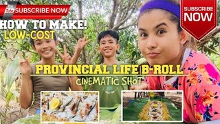 How to make Provincial Life Low-Cost Cinematic Shot?! |Proud Mindanaoan!|JMLizay Official