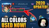 How to Put Colors in Mobile Legends [ALL COLORS] Part 2