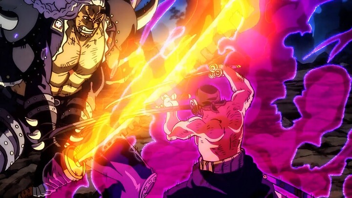 One Piece 1062 | Zoro mastered Enma's hellish power and sent the King down into the deep ocean