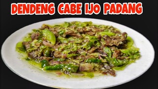 RESEP DENDENG CABE IJO PADANG ( DENDENG LAMBOK LADO MUDO)