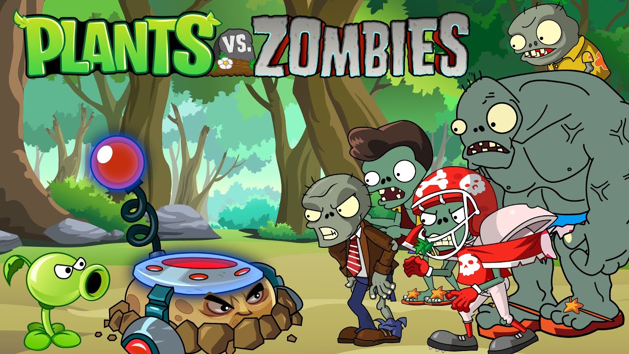 Plants vs. Zombies 2 - All Funny Animation Trailer Complition 