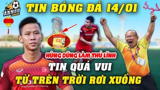 ĐTVN Đón Tin Vui Từ Trên Trời Rơi Xuống Trước Buổi Tập 14/1...Hùng Dũng Làm Thủ Lĩnh ĐTVN, NHM Vỡ Òa