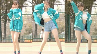 女大学生在体育课上都干什么？纯欲元气风学姐❤️NONONO-APINK