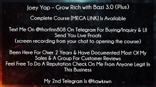 Joey Yap Course Grow Rich with Bazi 3.0 (Plus)download