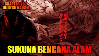 Review Chapter 252 Jujutsu Kaisen - Sukuna Baru Mulai Serius - Apakah Sukuna Akan Menjadi Titan?