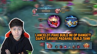 LANCELOT TANK DAPET SAVAGE PAKE 2 ITEM INI! WAJIB COBA OP BANGET - Mobile Legends