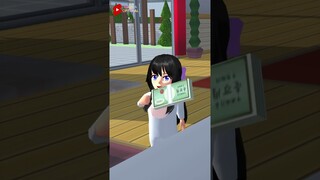 RINA’S WORLD : MAMA BAIK KARENA ADA TAMU DATANG #sakuraschoolsimulator #shorts