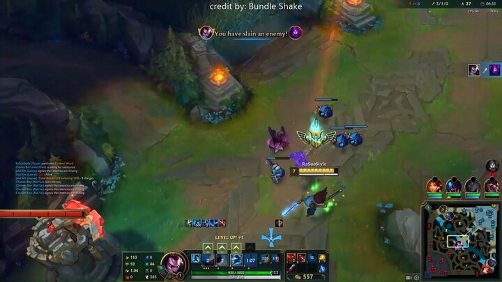 Taric trang điểm đi chơi chung với seraphine #game