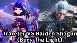 Traveler VS Baal (Raiden Shogun) - Bury The Light (DMC 5: Dante VS Vergil Parody) - Genshin Impact