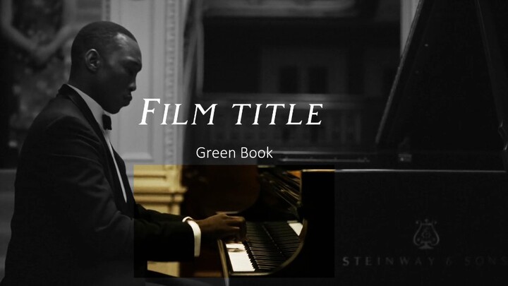 〖Green Book〗 Self-respect always wins