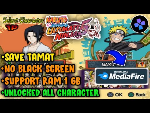 NARUTO SHIPUDDEN ULTIMATE NINJA 5 DAMON PS2 ANDROID - BiliBili